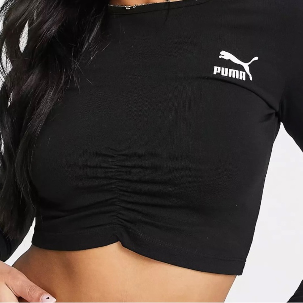 Women’s PUMA Long-Sleeved Crop Top